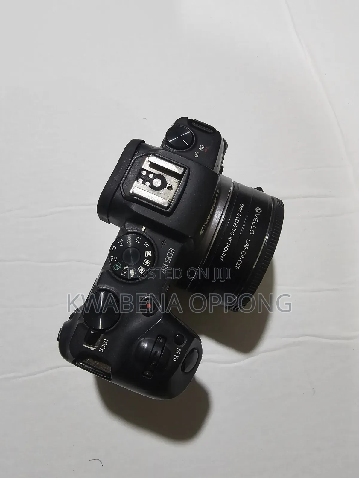 Canon Rp With Battery Grip and 5 Battery With Adapter