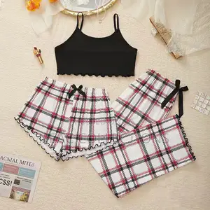 Three Piece Set Women’S Nightwear