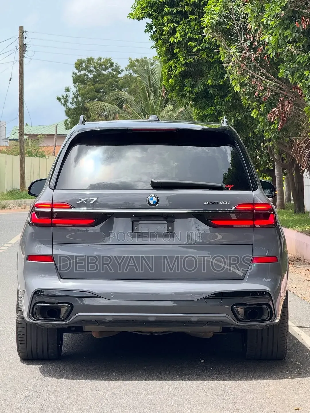 BMW X7 xDrive40i 2023 Gray