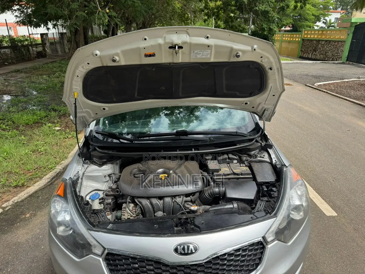 Kia Forte EX Sedan 2015 Silver