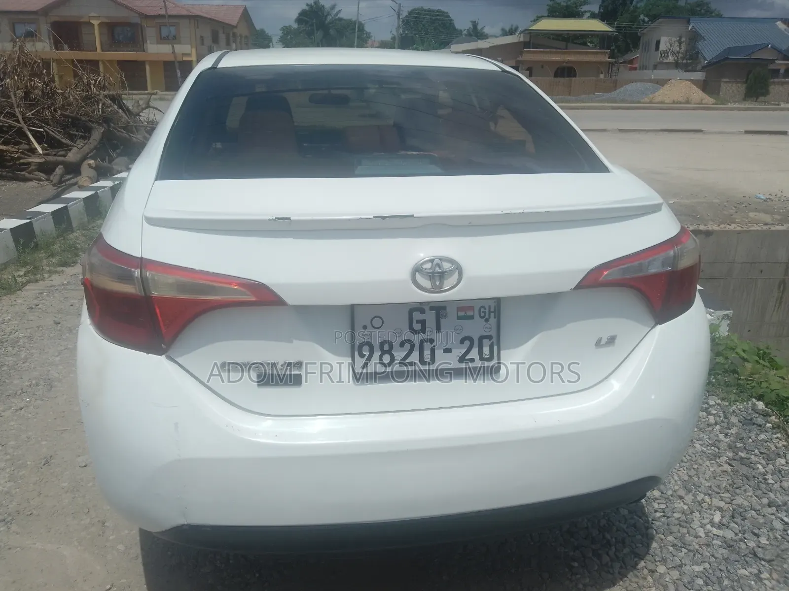 Toyota Corolla 2015 White