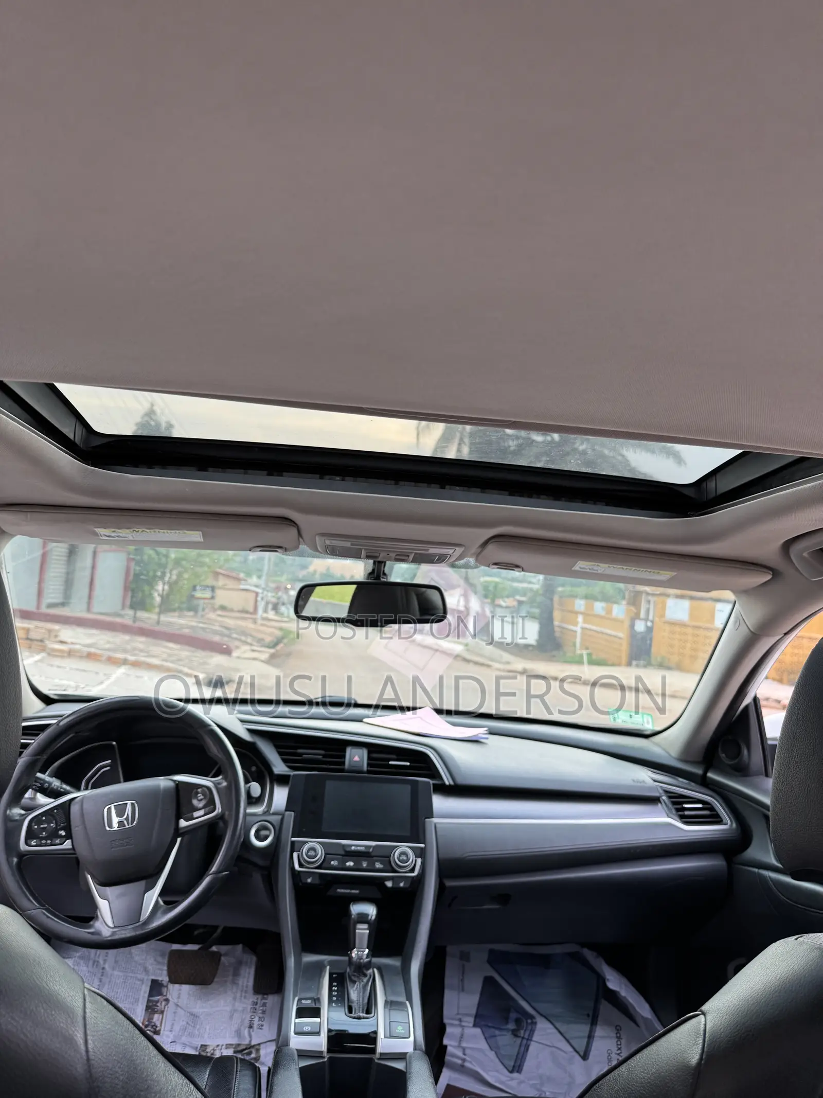 Honda Civic EX-L 4dr Sedan (1.5L 4cyl) 2017 White