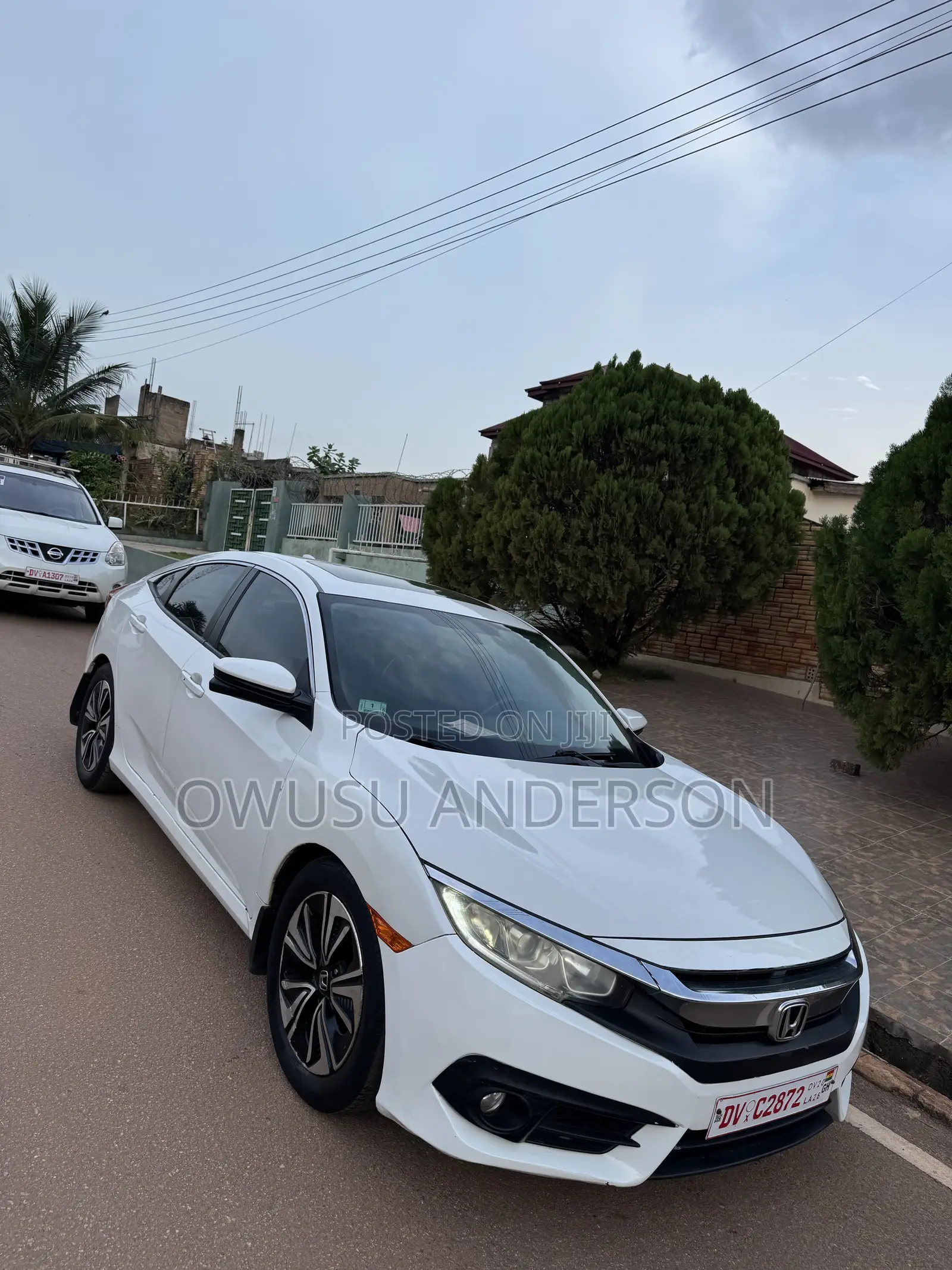 Honda Civic EX-L 4dr Sedan (1.5L 4cyl) 2017 White