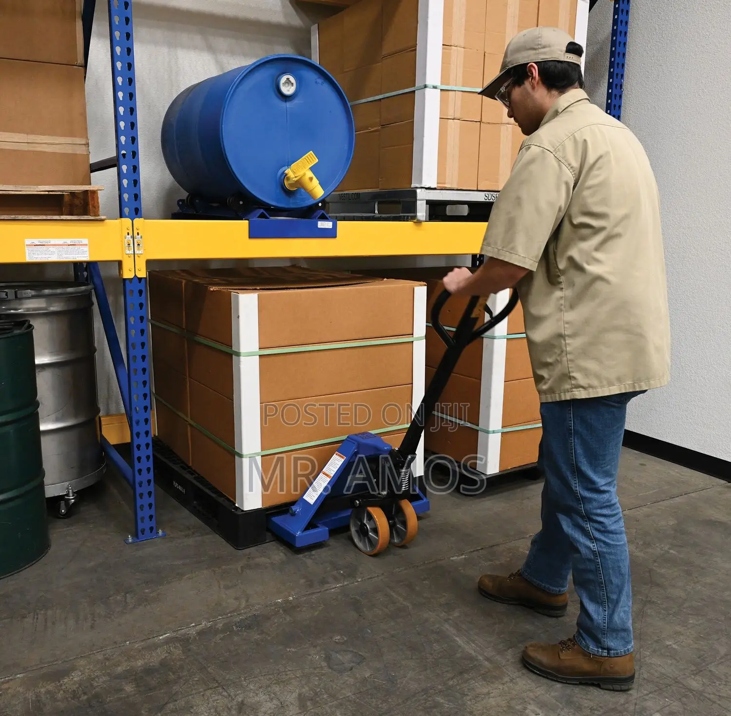 3 Ton Pallet Truck With 3000kg Max Load for Warehouses - Wnh1r30
