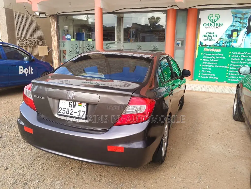 Honda Civic EX Sedan 2012 Gray