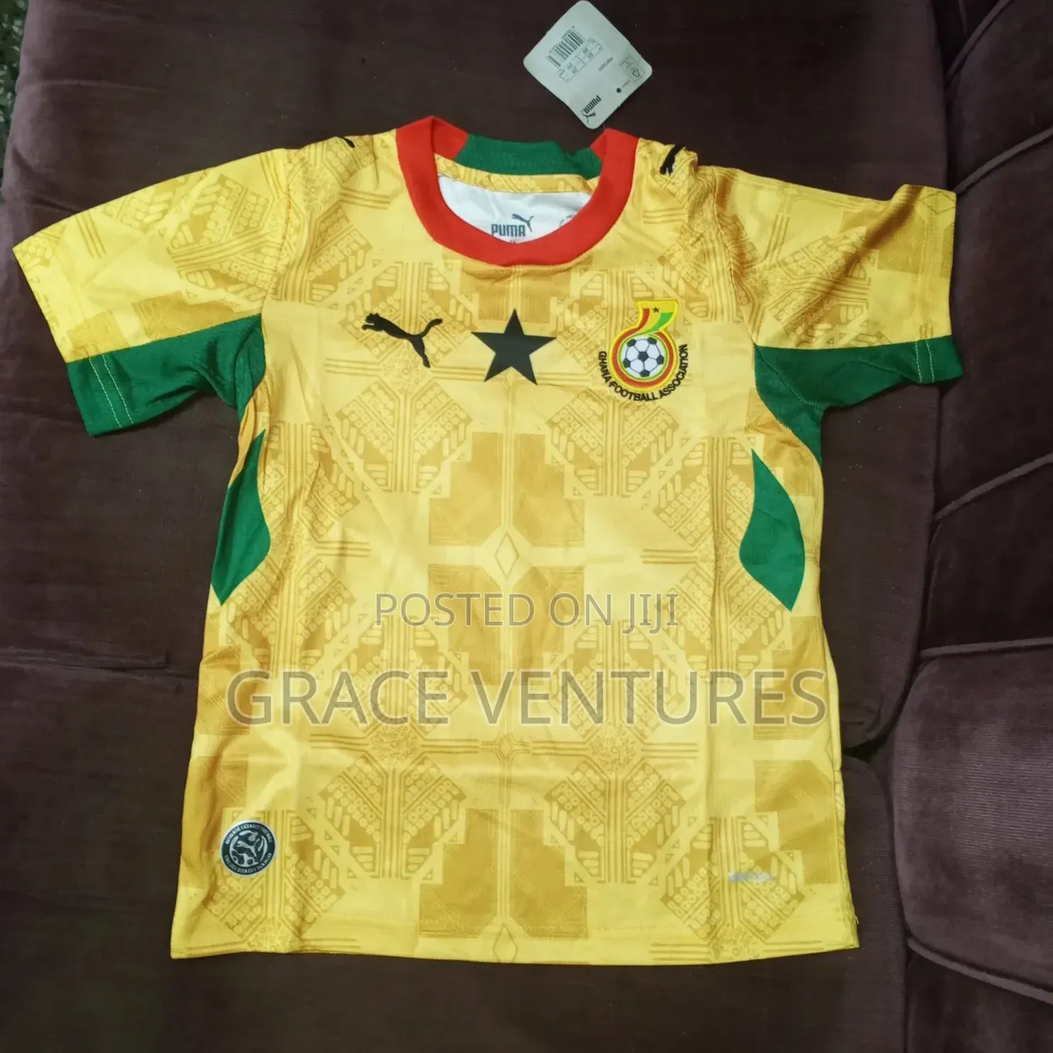 Ghana Black Stars Home Kit Available For Kids