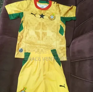 Ghana Black Stars Home Kit Available For Kids