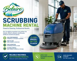 Scrubbing Machine for Rent