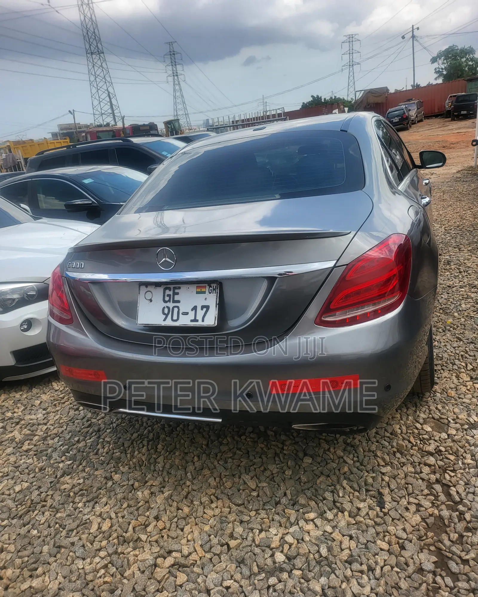 Mercedes-Benz C300 Luxury 4matic Sedan AWD (2.0L 4cyl 7A) 2017 Gray
