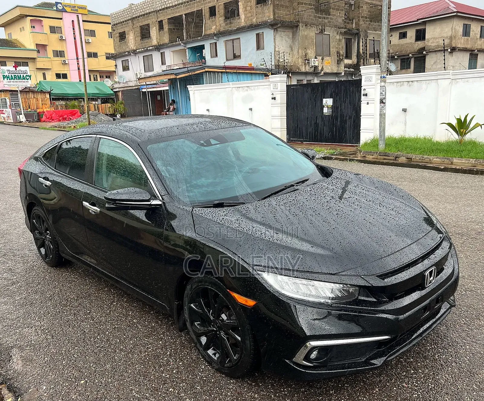 Honda Civic Touring Sedan 2019 Black