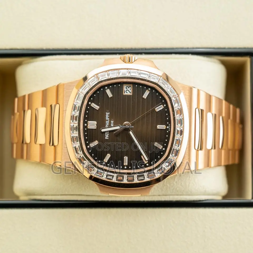 Patek Philippe Nautilus Haute Joaillerie Automatic in Rose Gold Watch