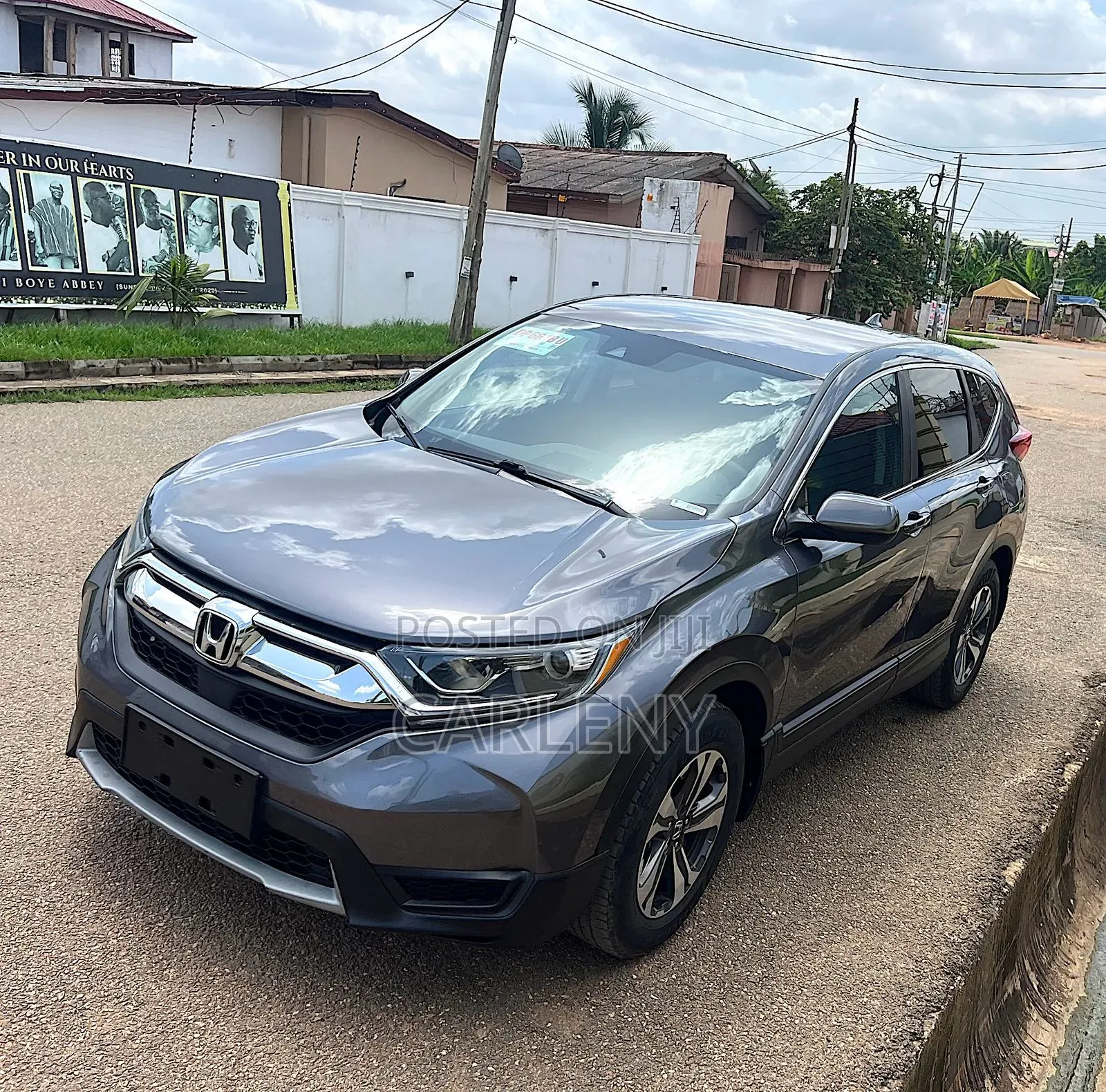 Honda CR-V EX 4dr SUV AWD (1.5L 4cyl CVT) 2017 Gray
