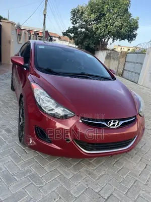 Hyundai Elantra Limited Sedan FWD (1.8L 4cyl 6A) 2013 Red