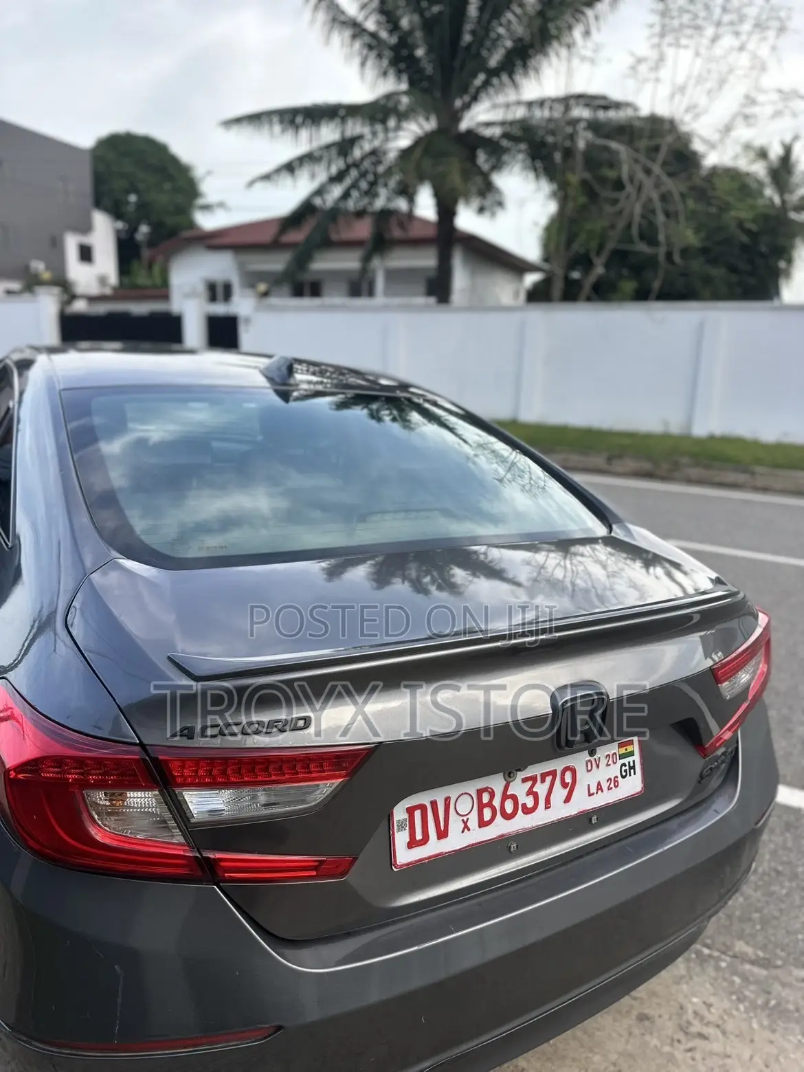Honda Accord EX-L (1.5L 4cyl Turbo CVT) 2019 Gray