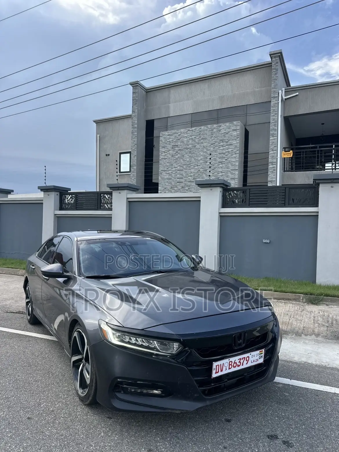 Honda Accord EX-L (1.5L 4cyl Turbo CVT) 2019 Gray
