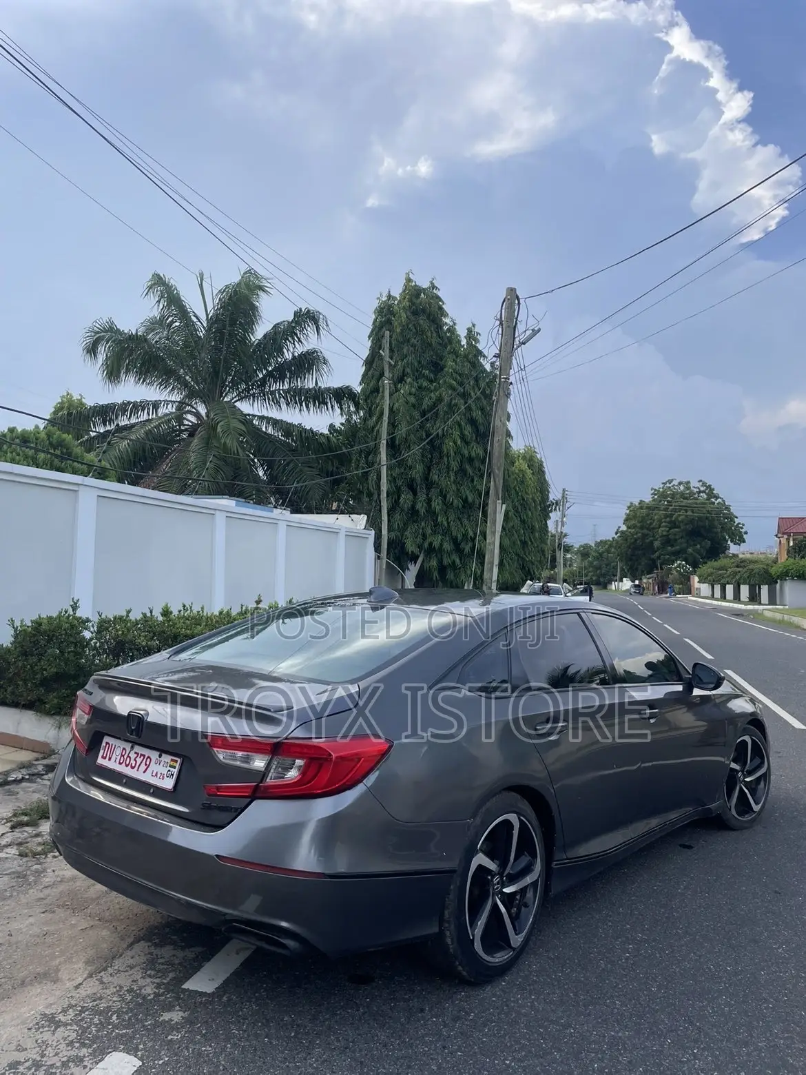 Honda Accord EX-L (1.5L 4cyl Turbo CVT) 2019 Gray