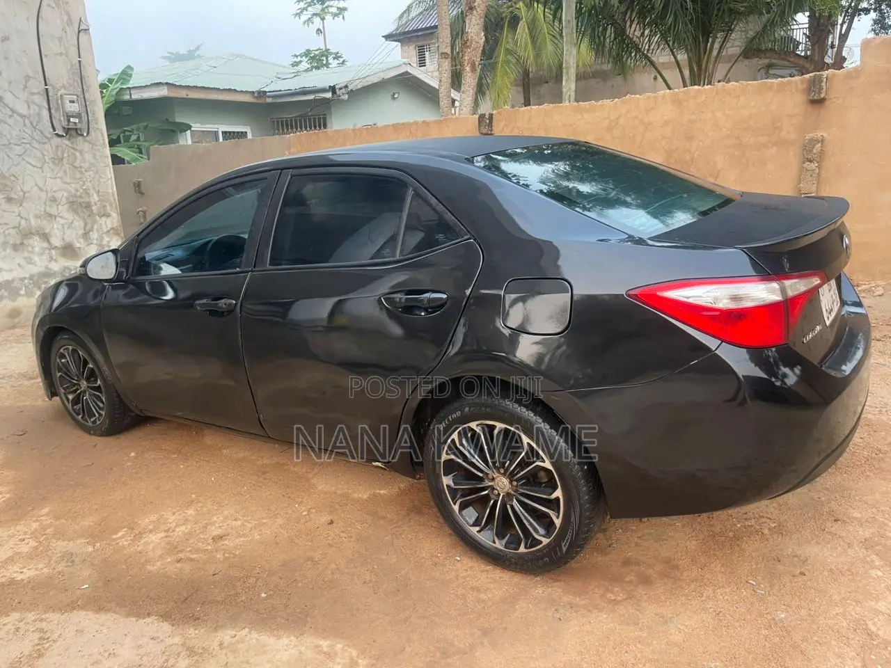 Toyota Corolla S 4dr Sedan (1.8L 4cyl CVT) 2015 Black