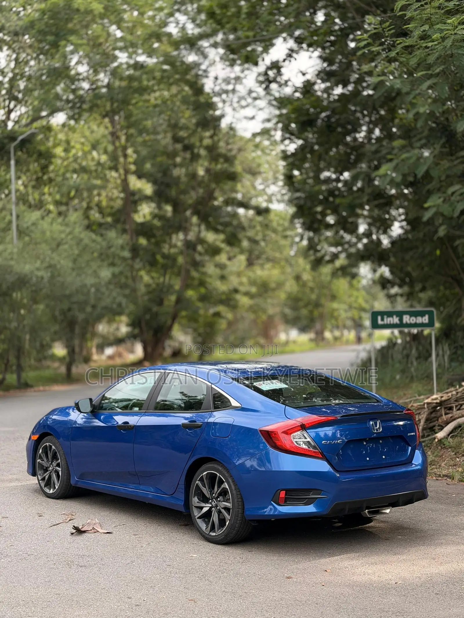 Honda Civic Sport Sedan 2019 Blue