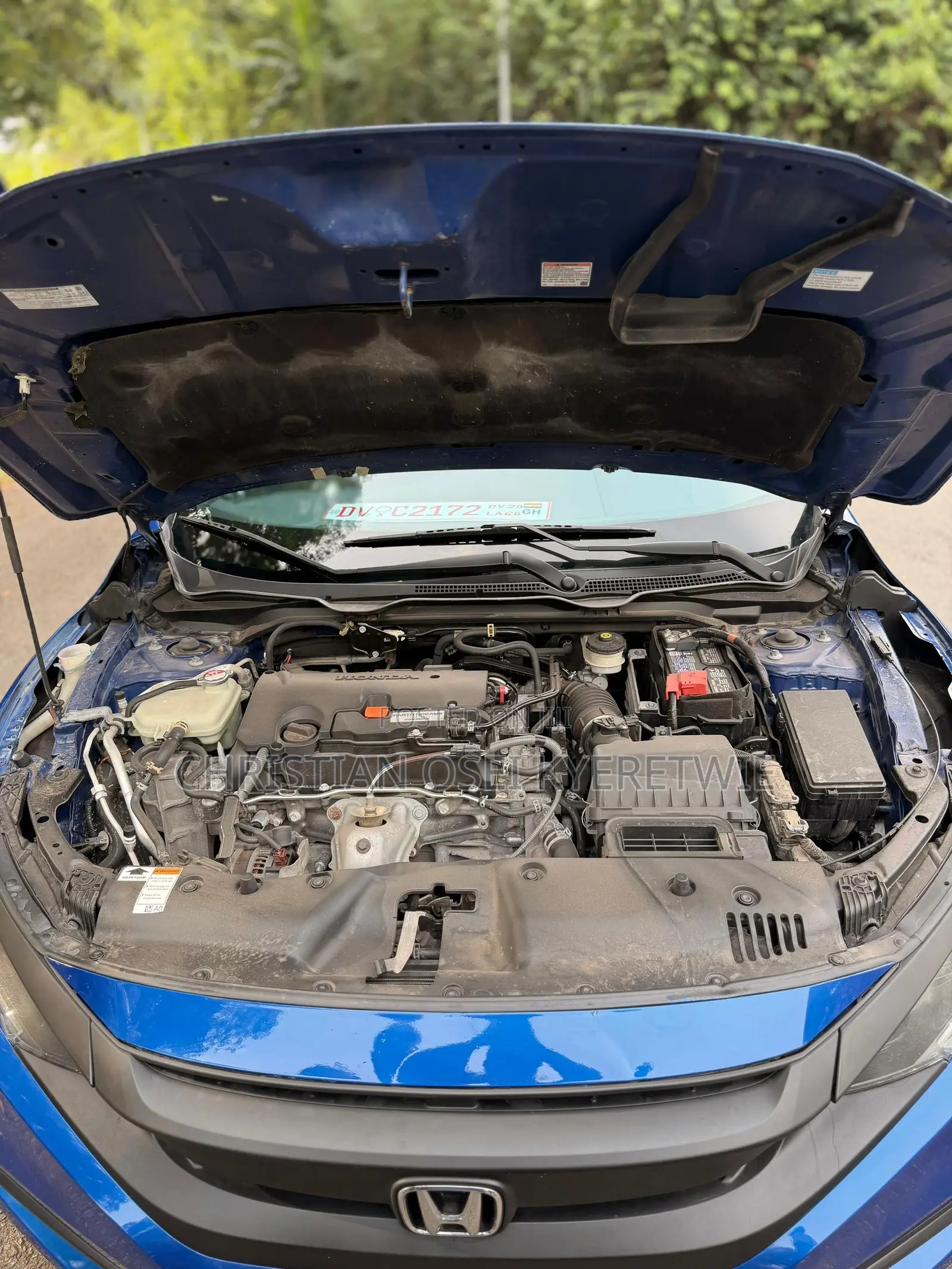 Honda Civic Sport Sedan 2019 Blue