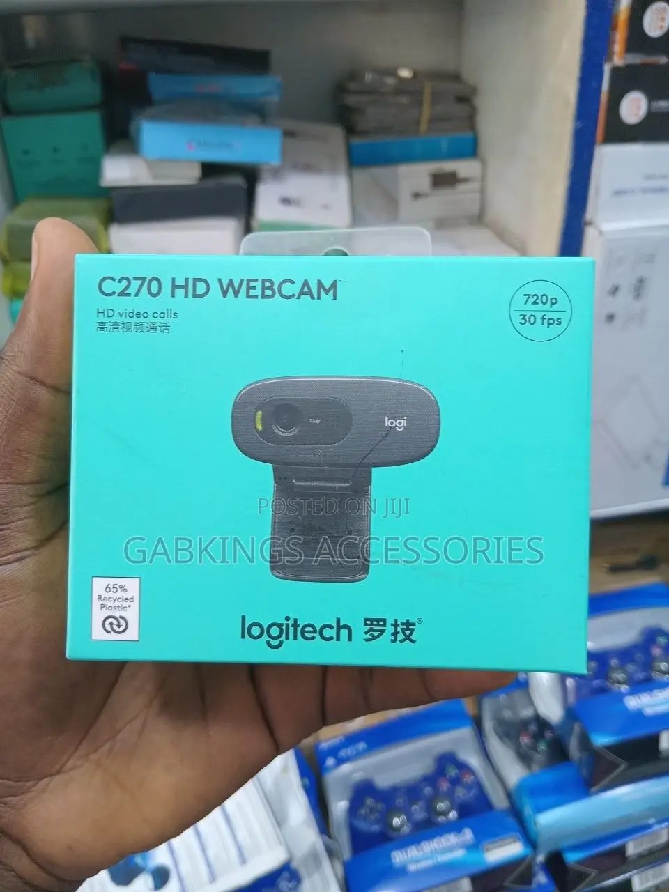 Logitech C270 Hd Webcam -Hd Video