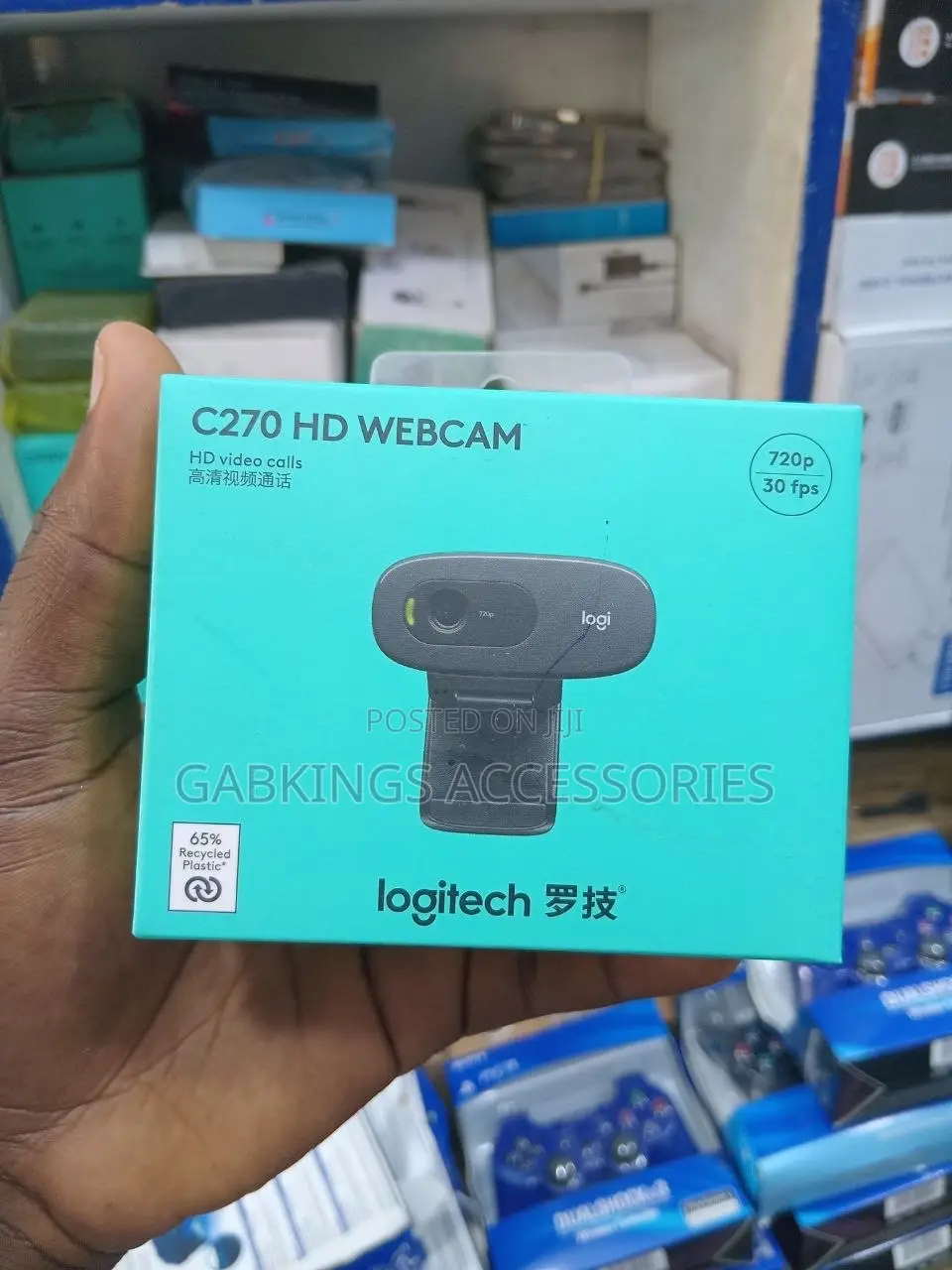 Logitech C270 Hd Webcam -Hd Video