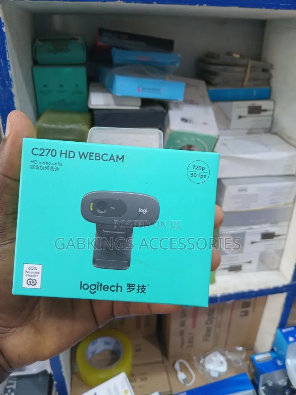 Logitech C270 Hd Webcam -Hd Video
