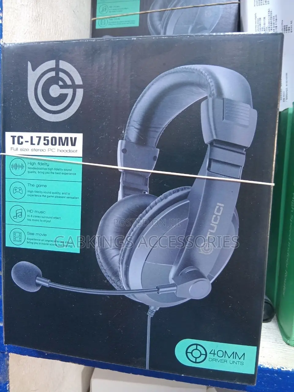 Studio Headset With Microphone