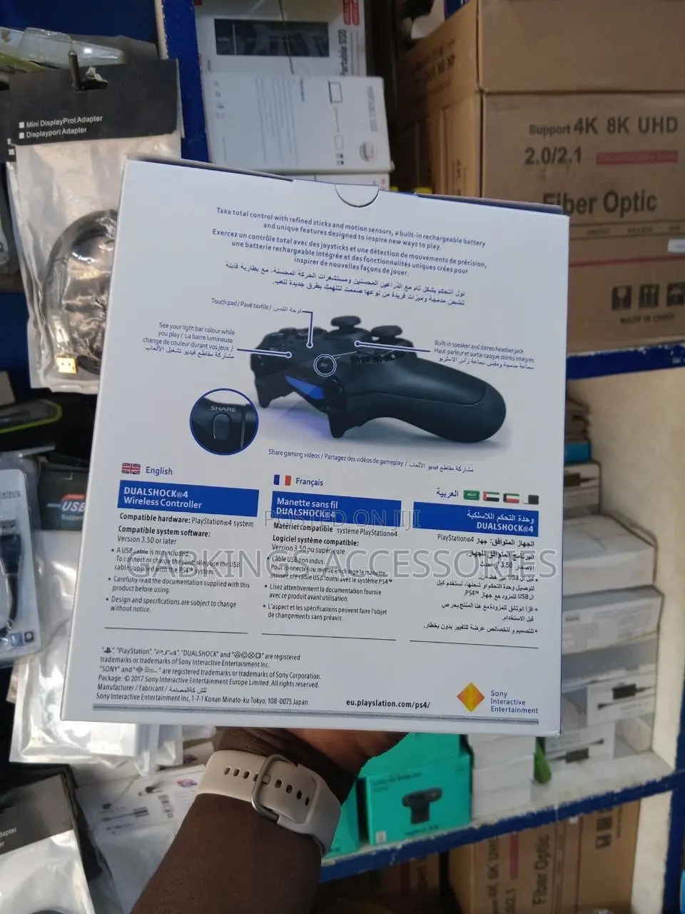 Original Ps 4 Dual Shock Wireless Controller