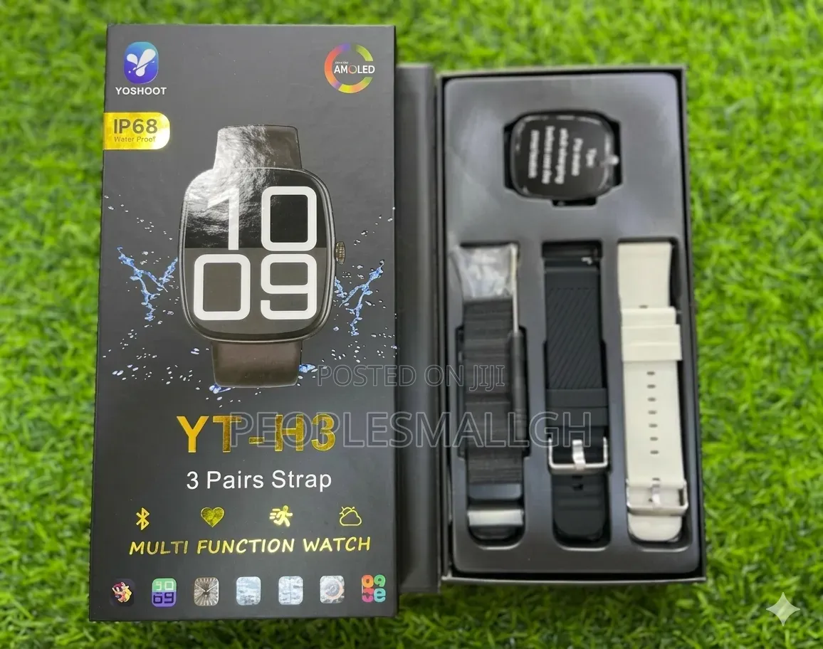 Yt-H3 Amoled Ip68 Smart Watch