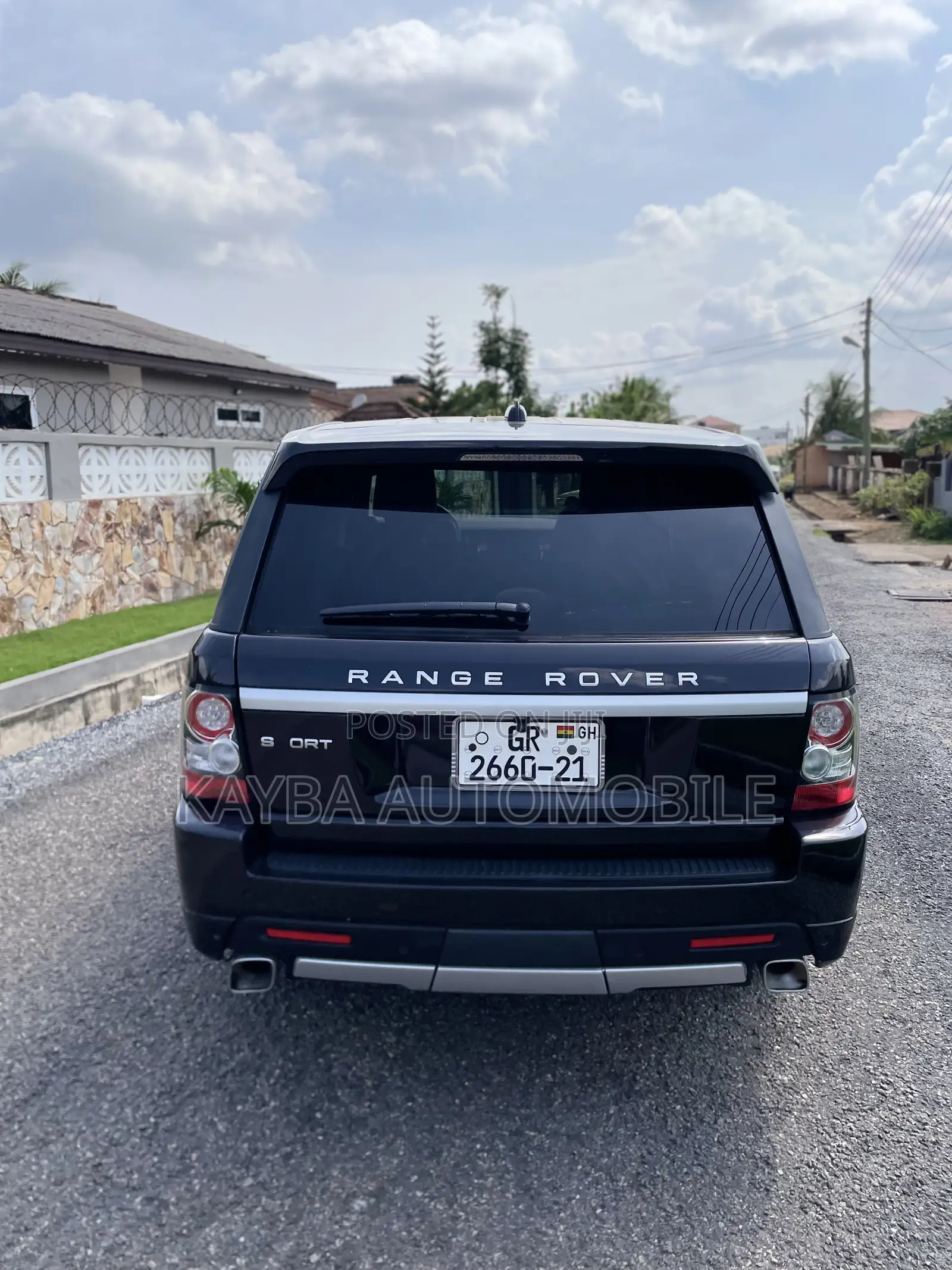 Land Rover Range Rover Sport 2006 Black