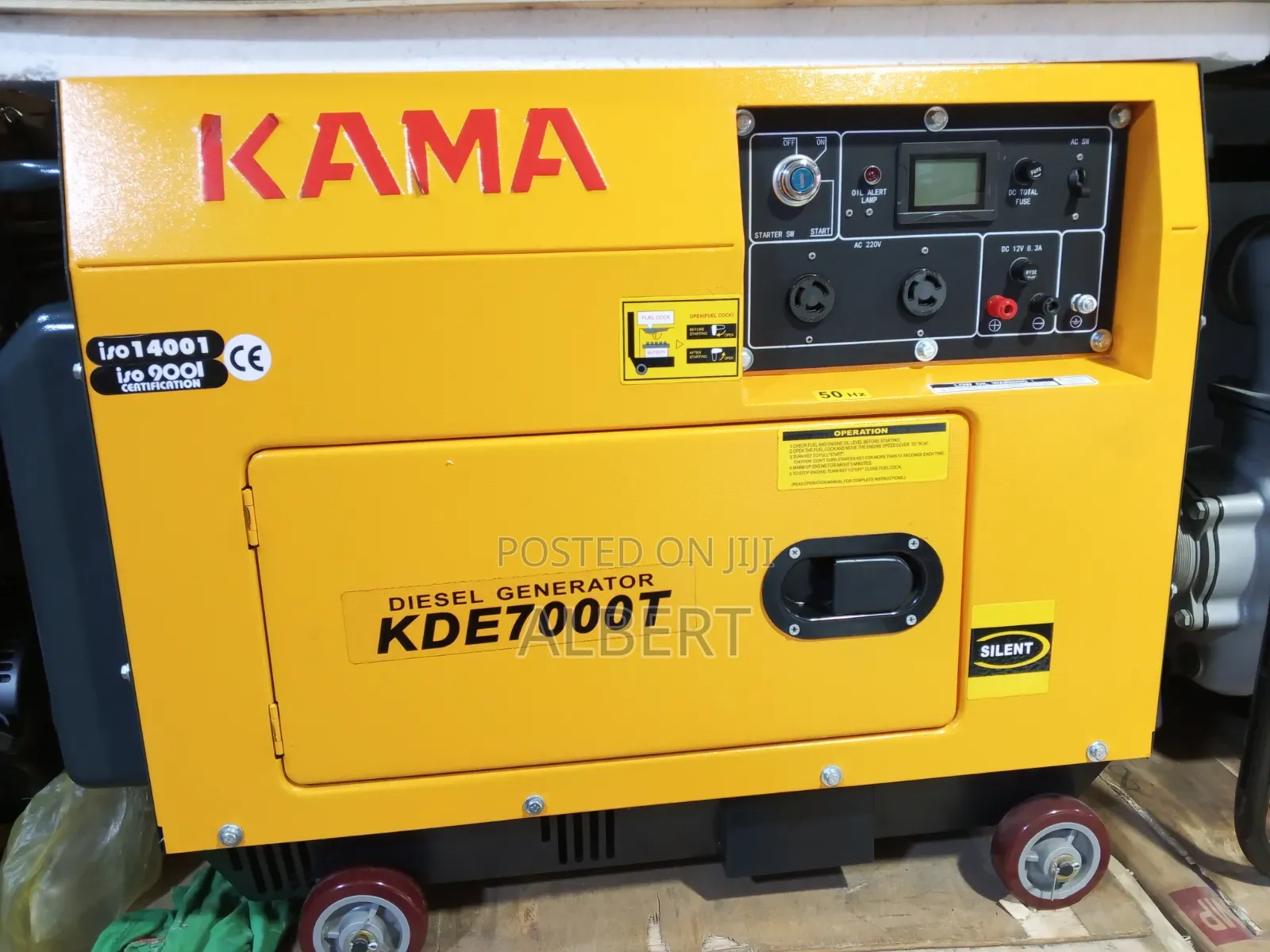 Kama 5.5kva Diesel Machine