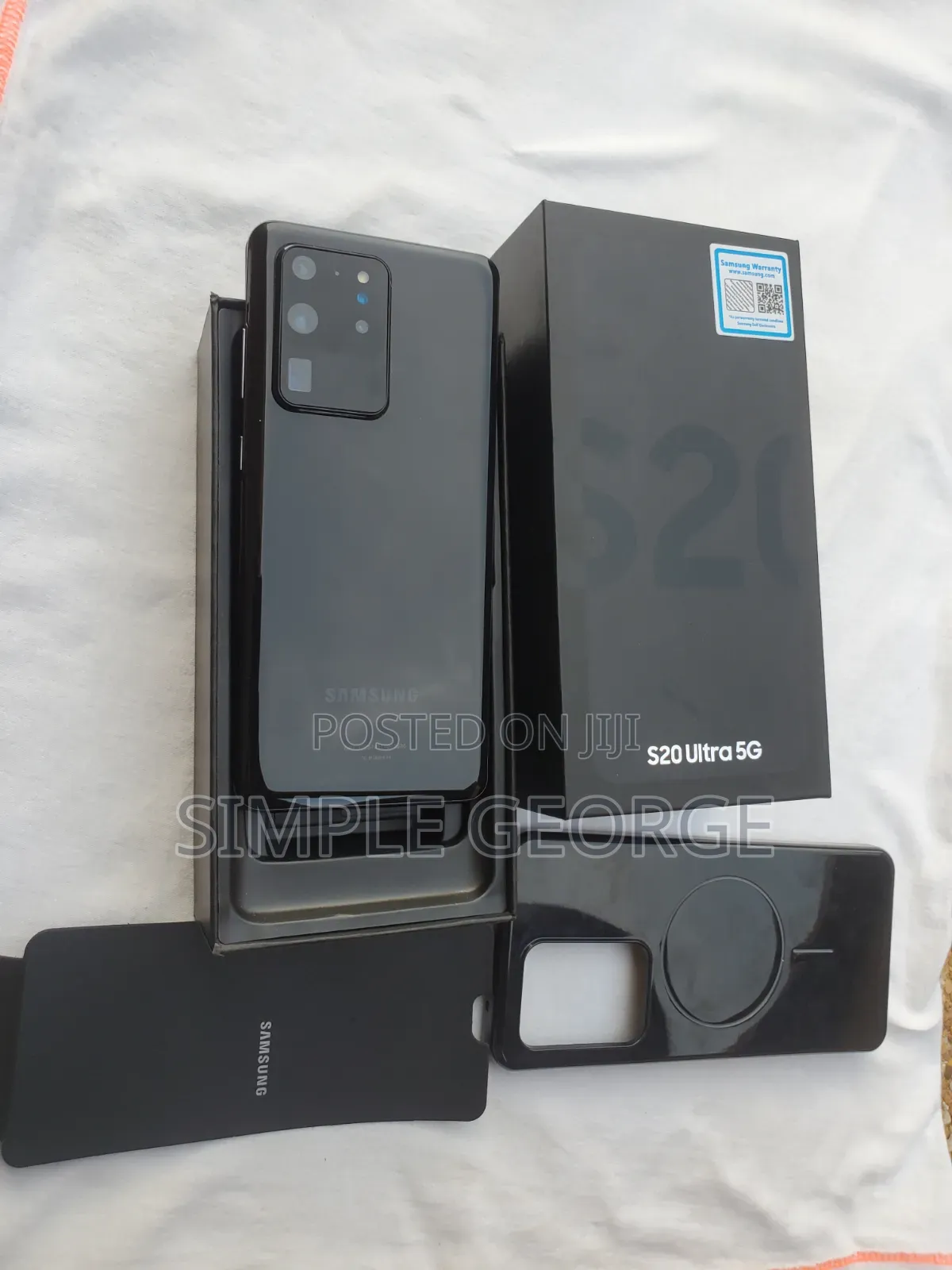 New Samsung Galaxy S20 Ultra 5G 128 GB Black