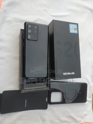 New Samsung Galaxy S20 Ultra 5G 128 GB Black