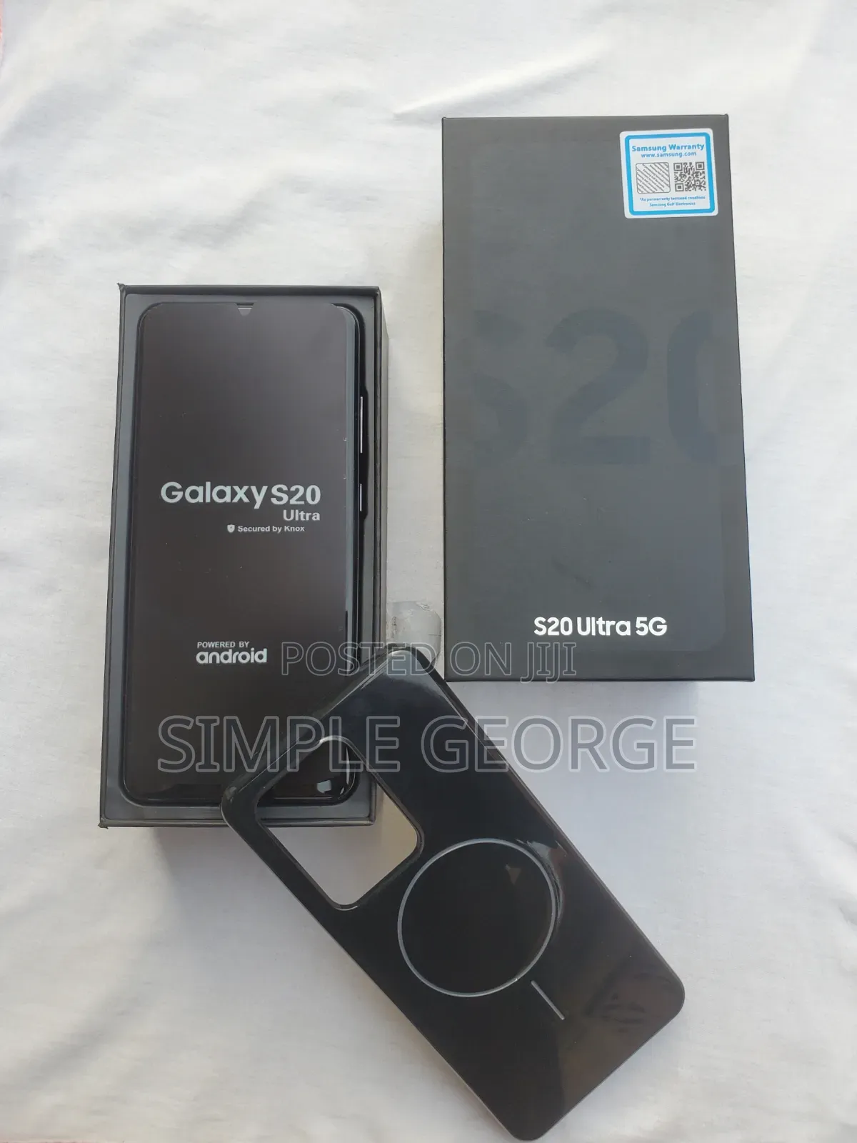 New Samsung Galaxy S20 Ultra 5G 128 GB Black
