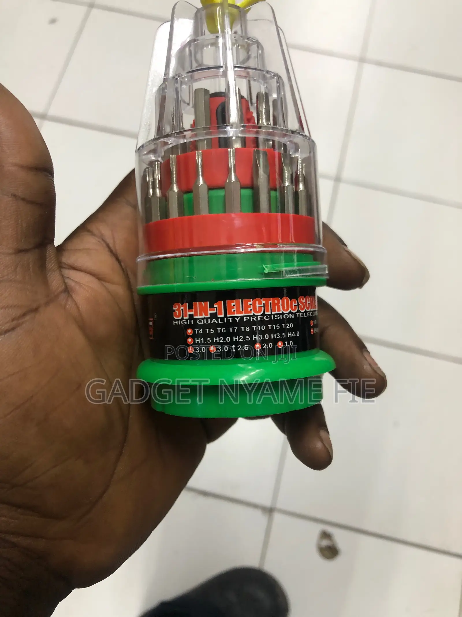 31 Pieces Screwdriver Set - High Quality Precision