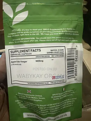 Apple Cider Vinegar Capsules