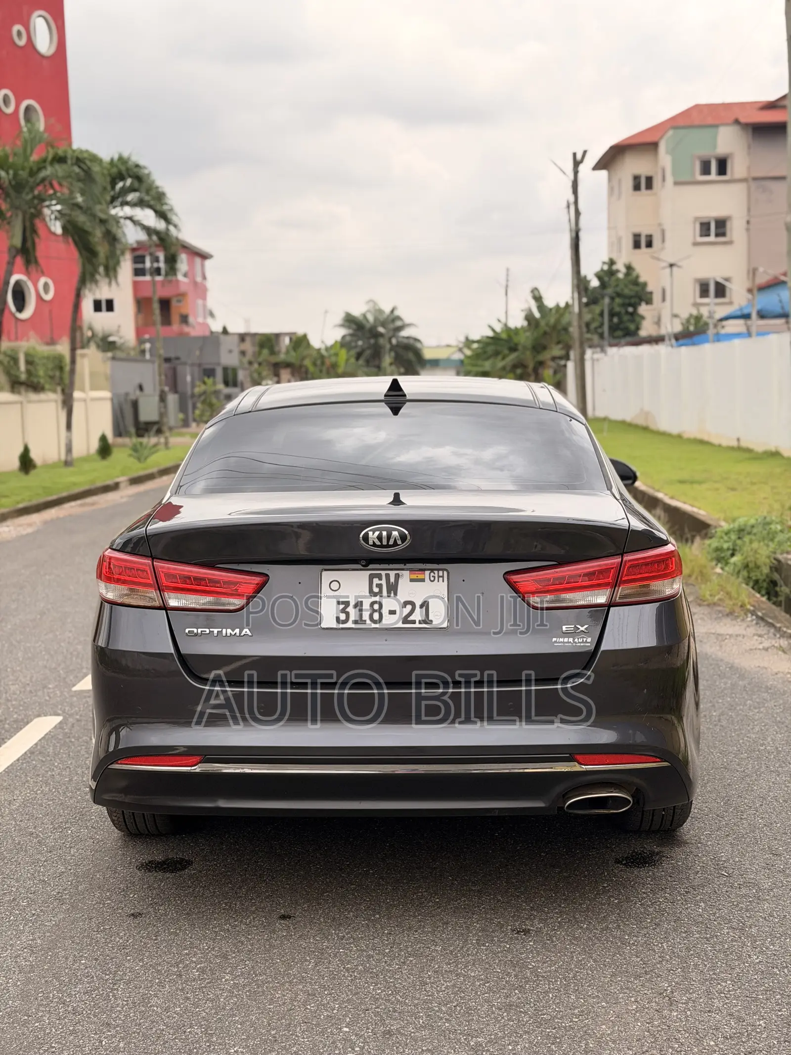 Kia Optima EX 4dr Sedan FWD (2.4L 4cyl 6A) 2017 Gray