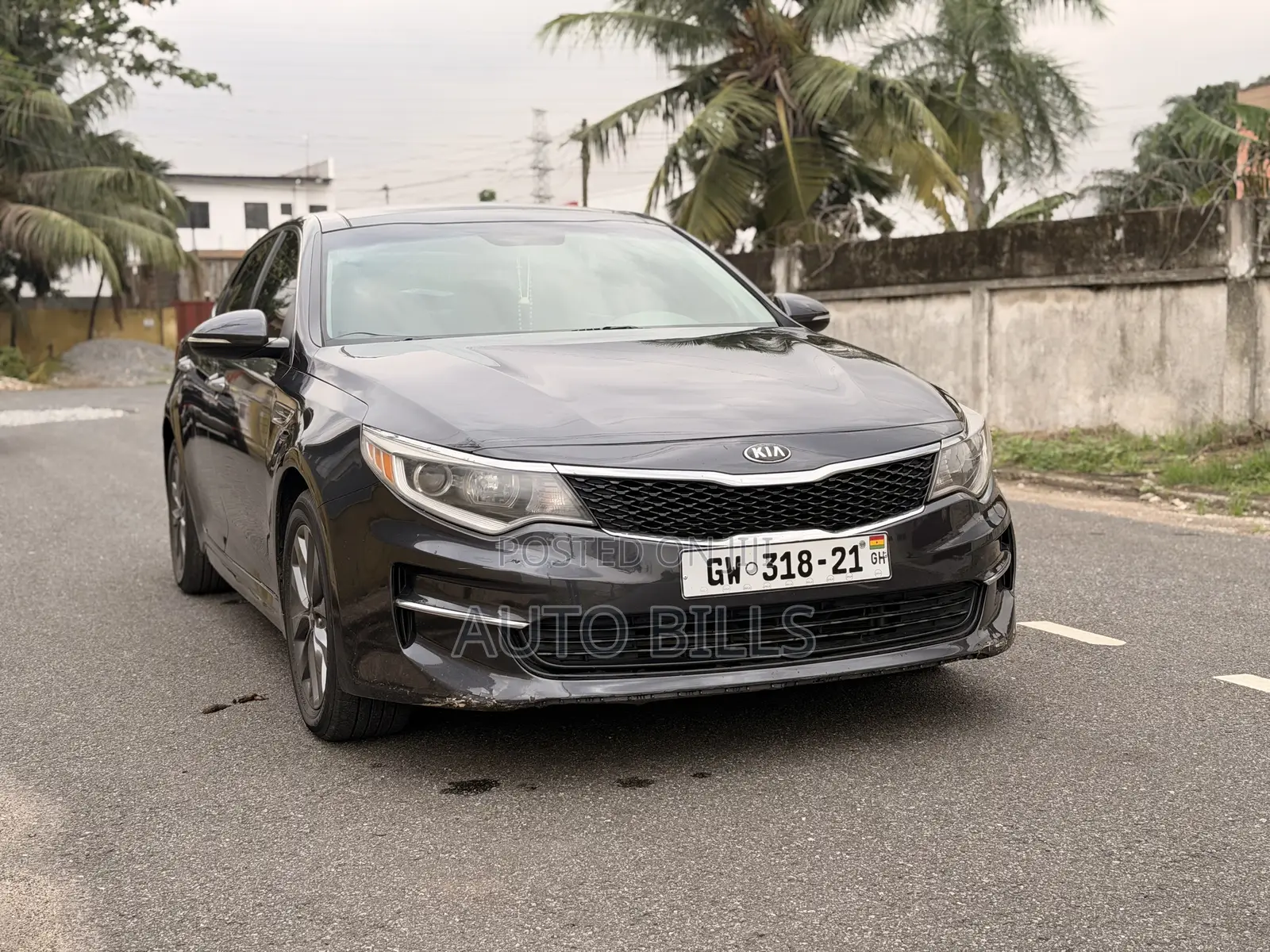 Kia Optima EX 4dr Sedan FWD (2.4L 4cyl 6A) 2017 Gray