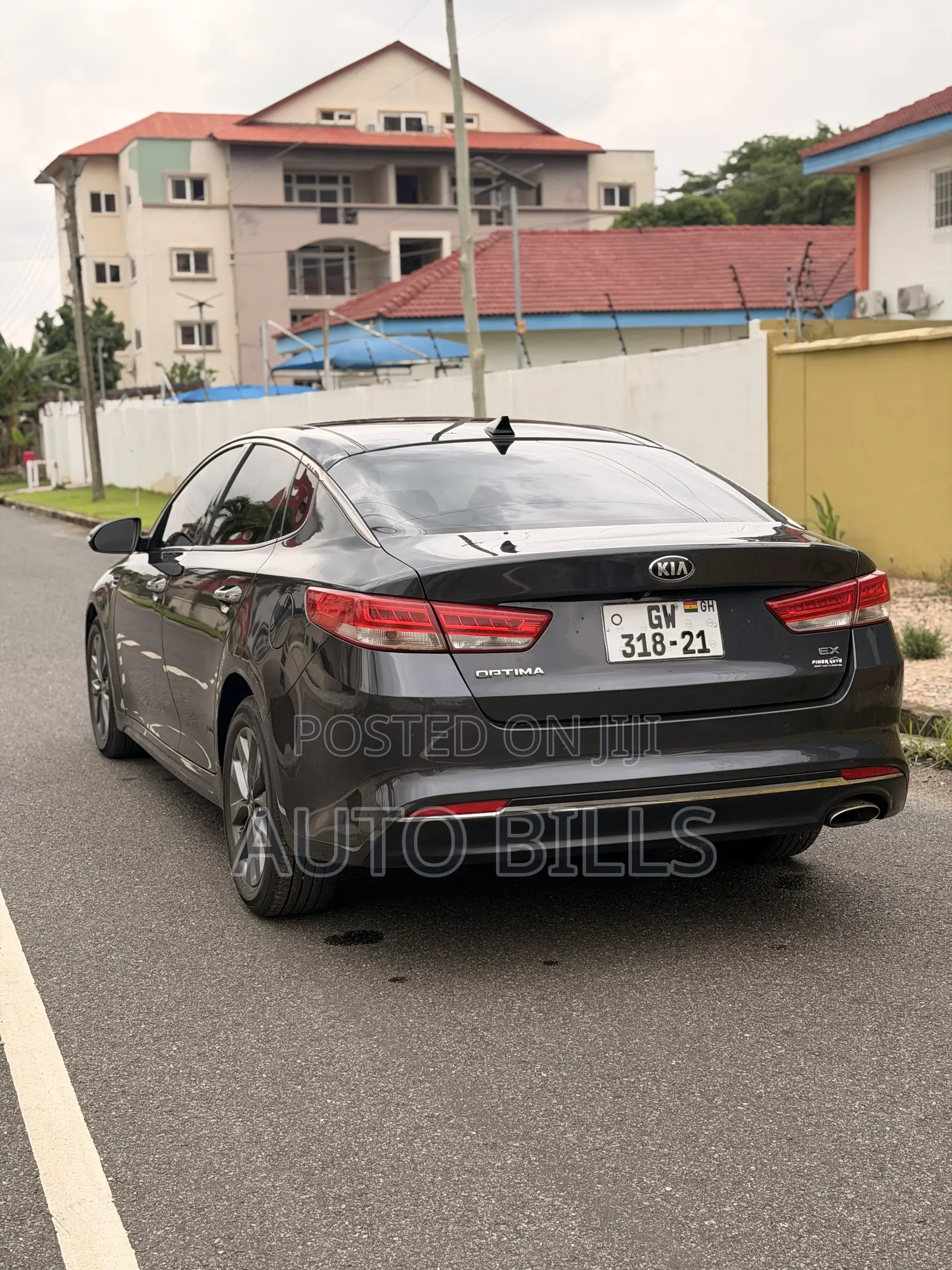 Kia Optima EX 4dr Sedan FWD (2.4L 4cyl 6A) 2017 Gray