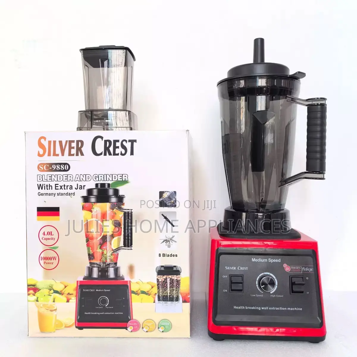 4 Liters Silver Crest Blender Correct Motor