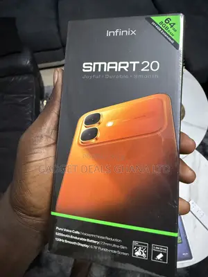 New Infinix Smart 20 64 GB Black