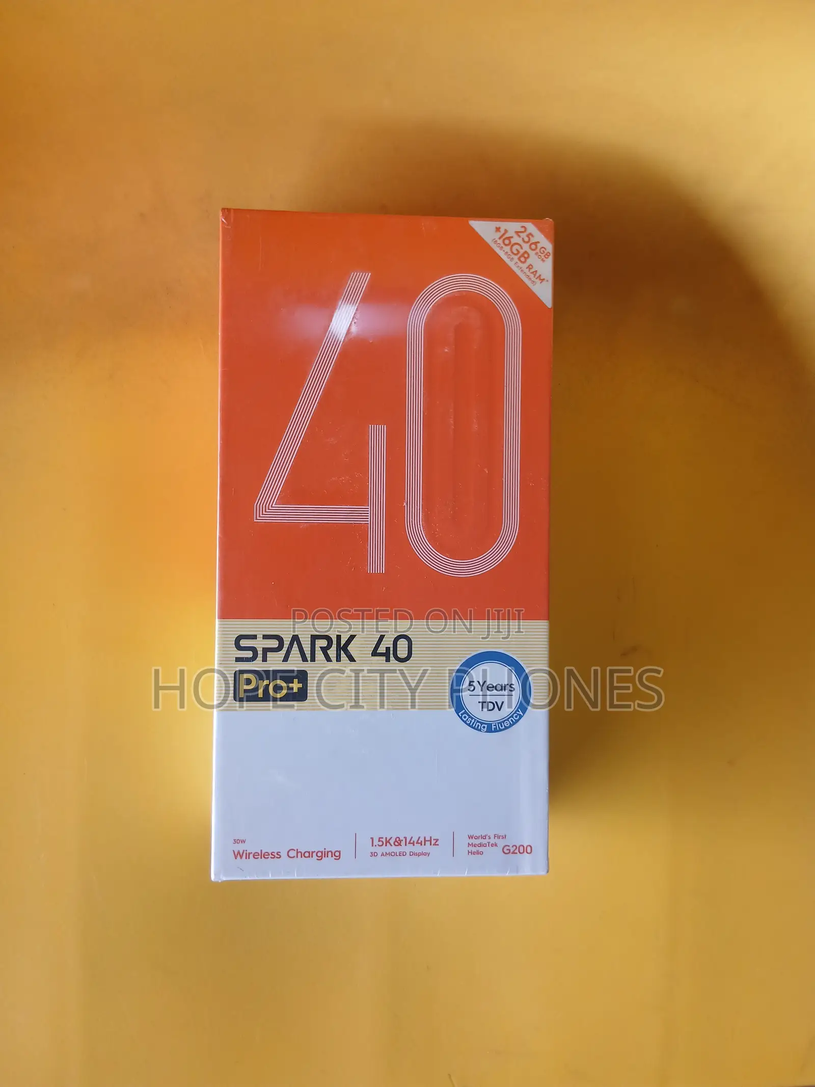 New Tecno Spark 40 Pro+ 256 GB Blue