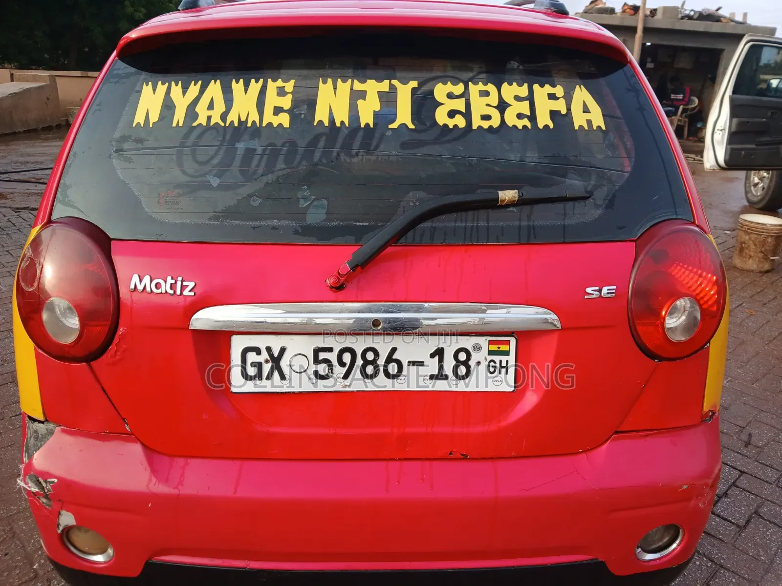 Daewoo Matiz 2009 Red