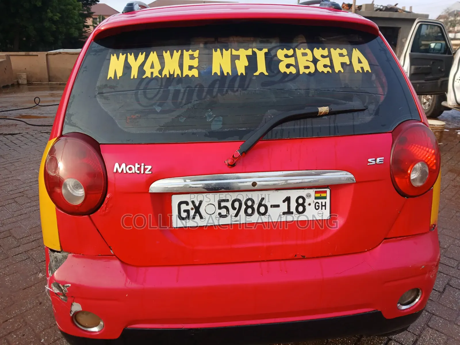 Daewoo Matiz 2009 Red