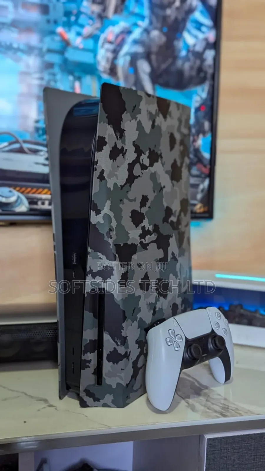 Army Plates Ps5 Standard With Games and Controller