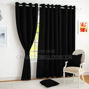 Special Thermal Solid Color Blackout Window Curtains ( 2pcs )