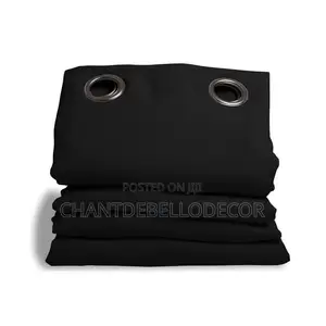 Special Thermal Solid Color Blackout Window Curtains ( 2pcs )