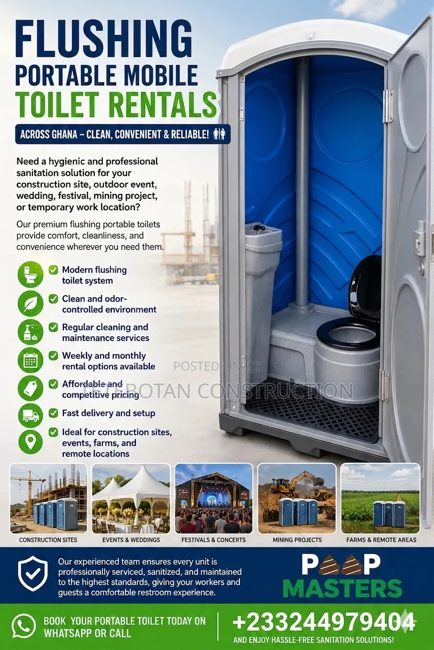 Flushing Portable Mobile Toilet Rentals Clean, Convenient Reliable