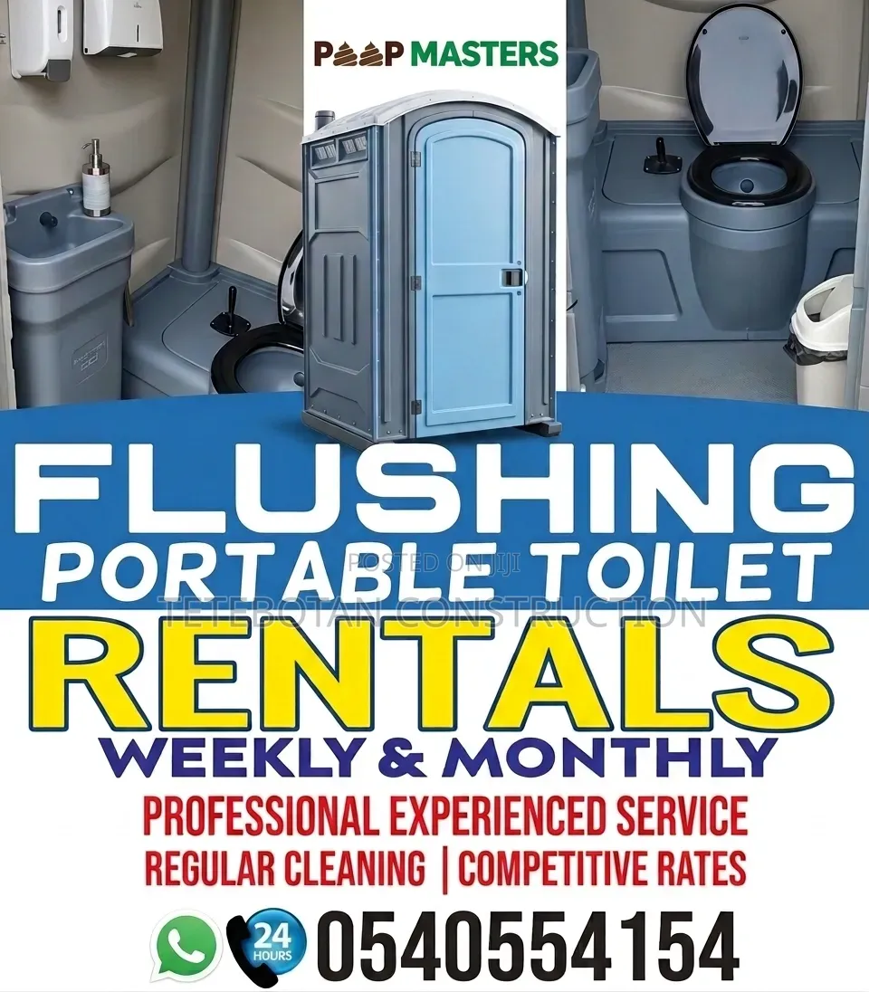 Flushing Portable Mobile Toilet Rentals Clean, Convenient Reliable