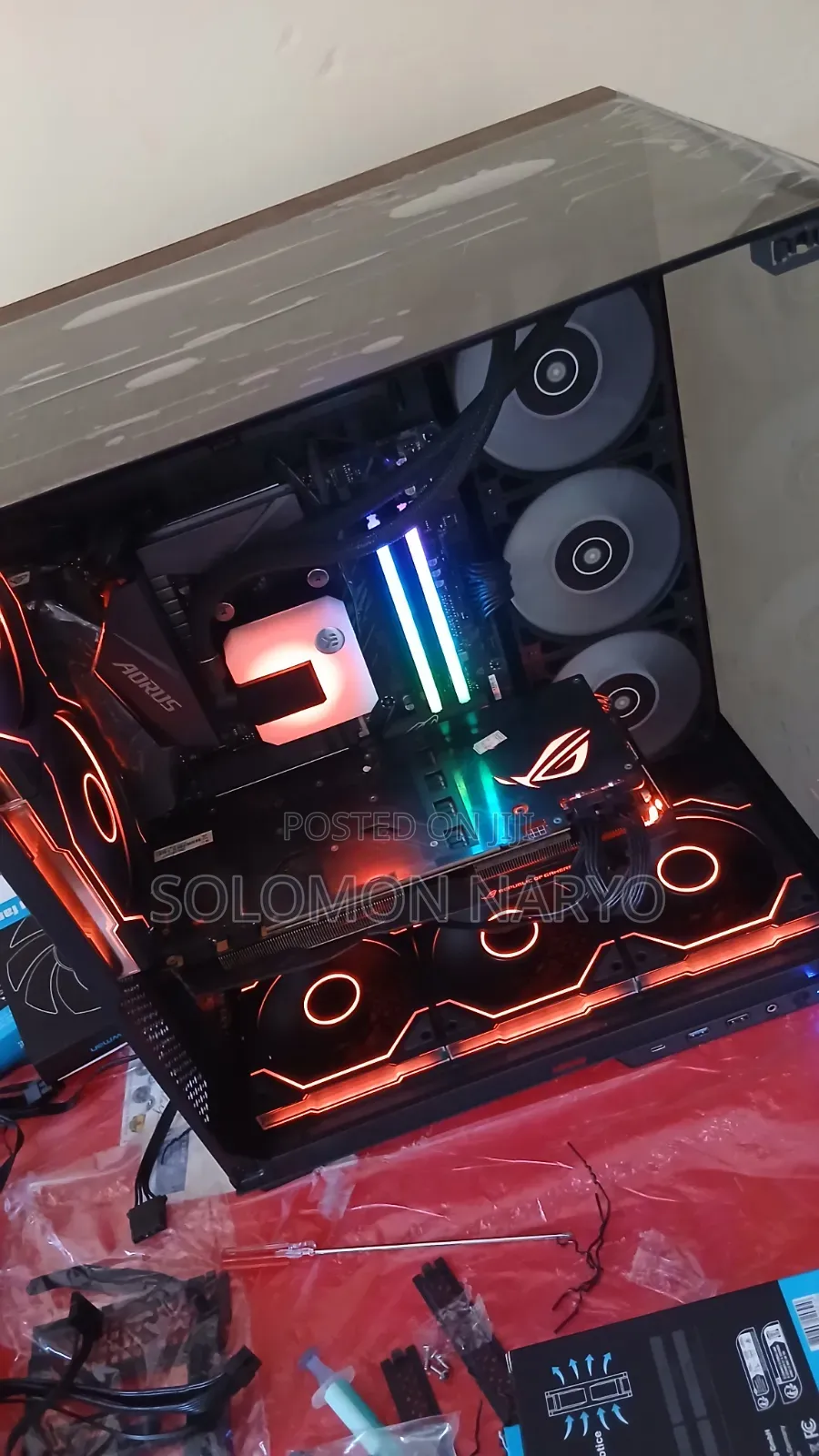 New Desktop Computer 16GB AMD Ryzen 7 HDD+SSD 2T